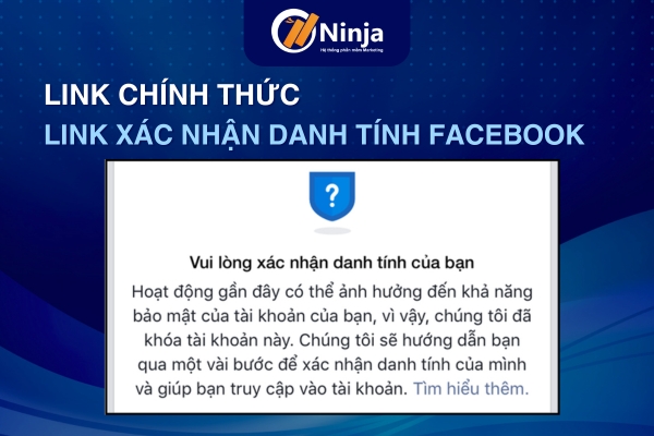 link xác nhận danh tính Facebook