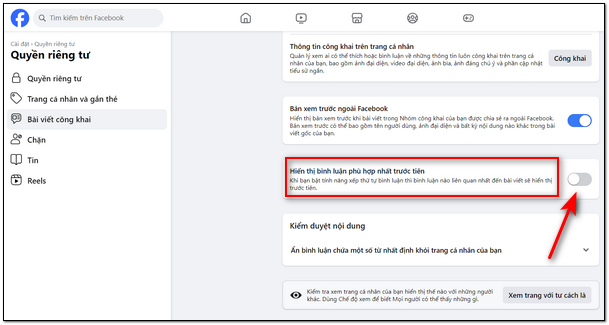 Cách tắt chế độ bình luận phù hợp trên facebook cực nhanh
