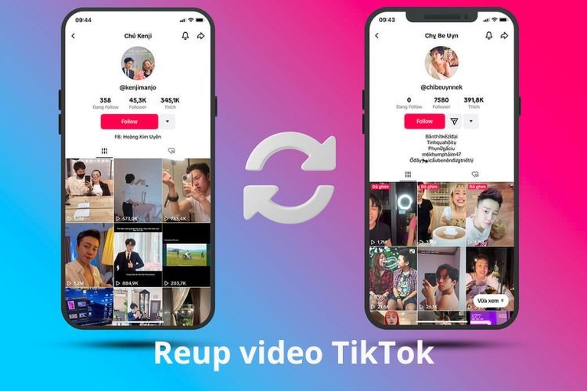 Hướng dẫn reup video tiktok không vi phạm bản quyền