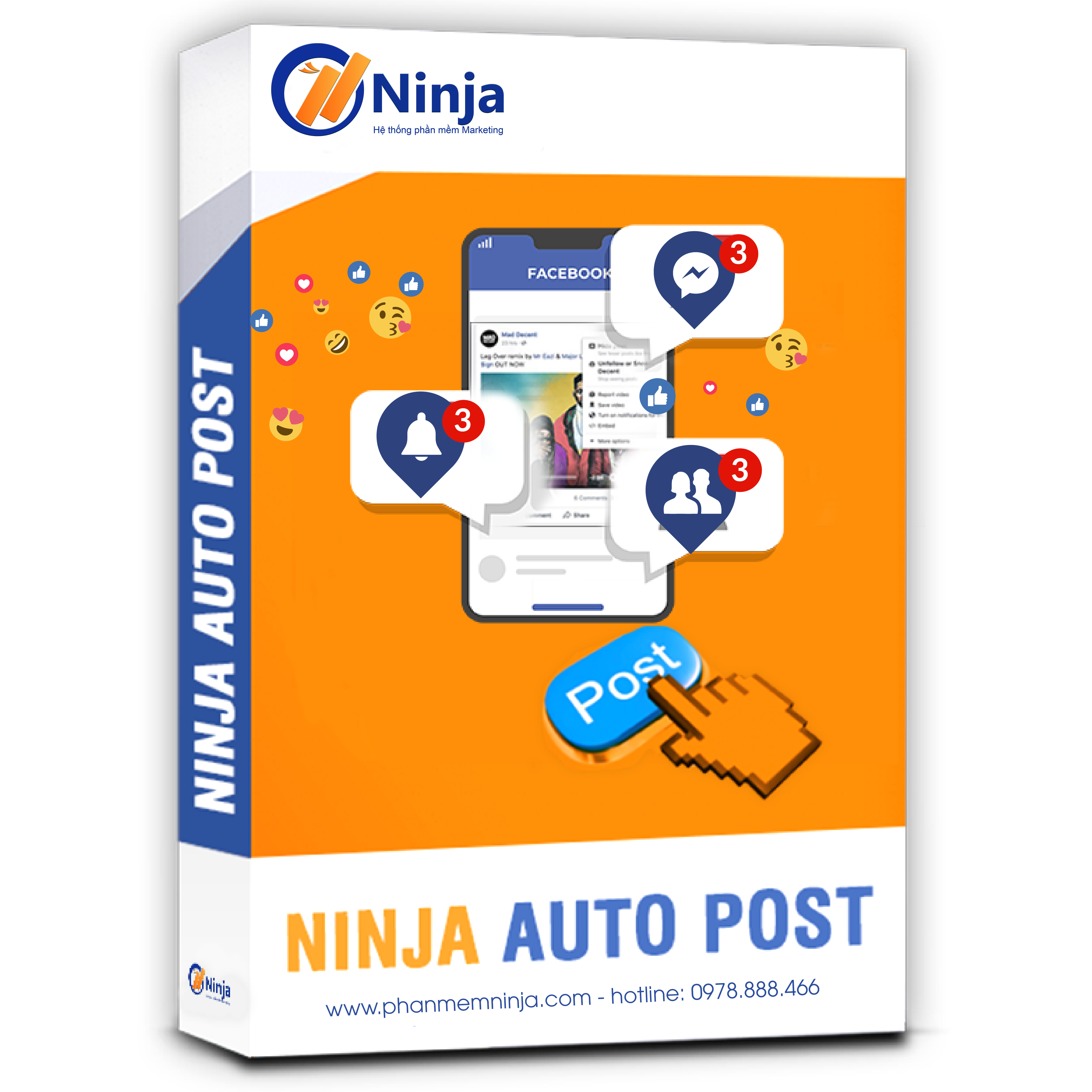 Phần mềm đăng bài, bán hàng ninja autopost